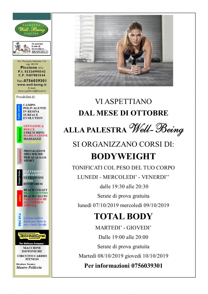 CORSI 2019